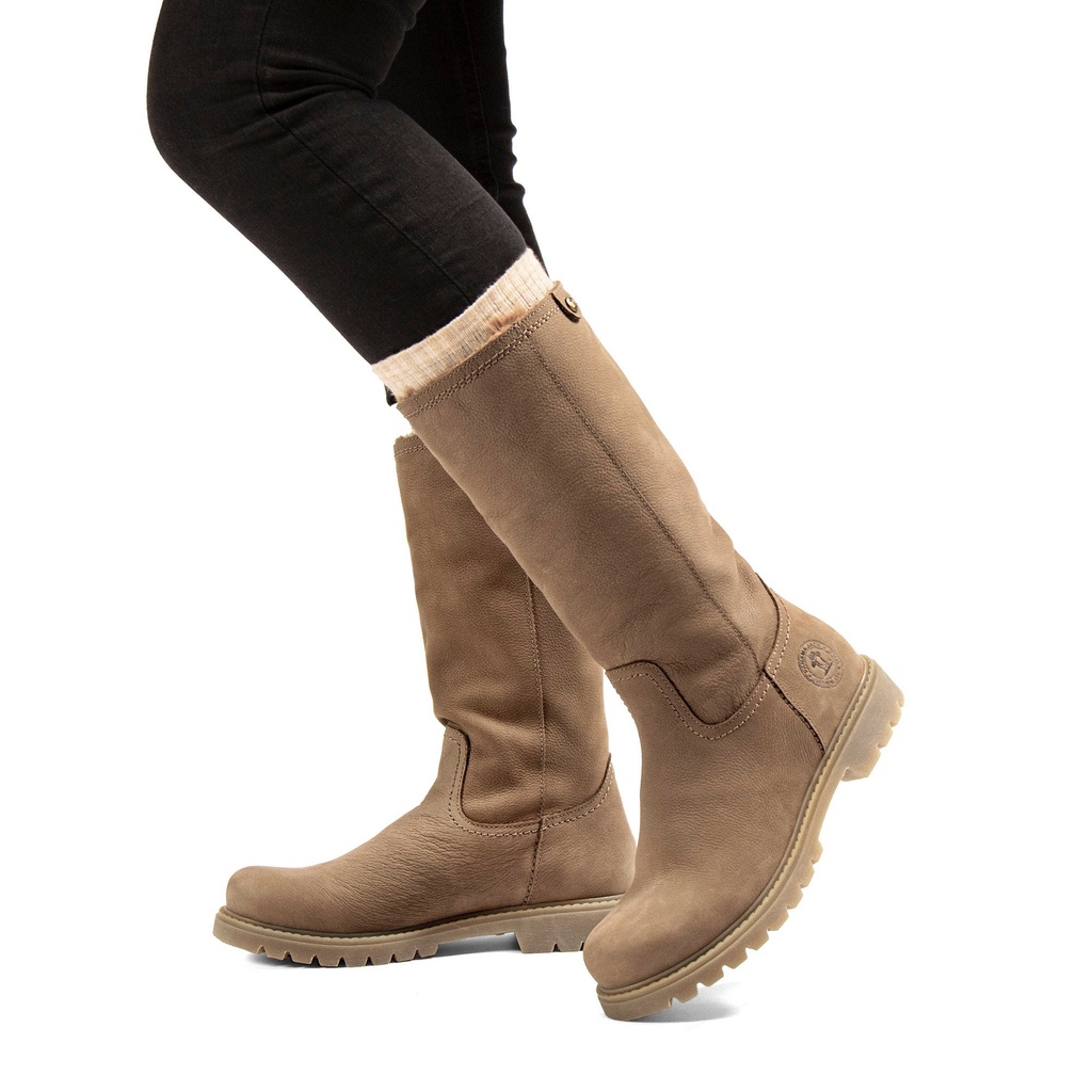 Bambina B146 Nobuck Taupe (1)