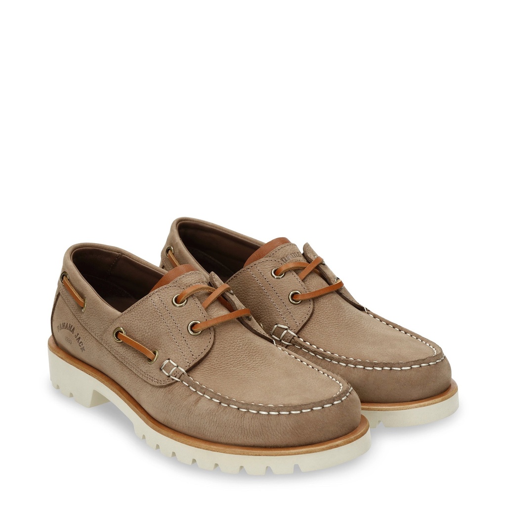 Boat B11 Nobuck Taupe (1)