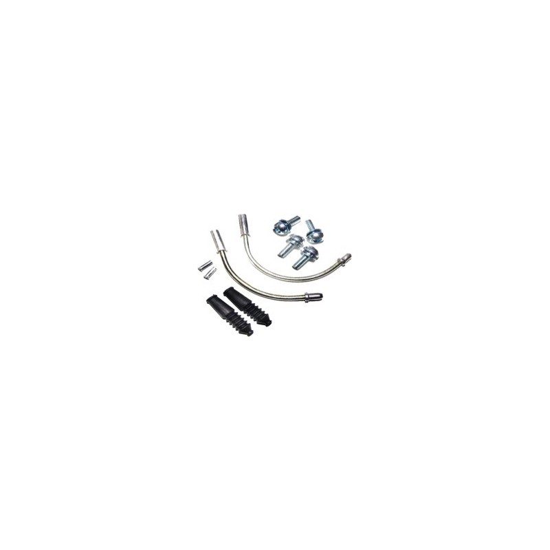 CONJUNTO DE GOMAS Y CURVAS PARA FRENOS V-BRAKE (1)