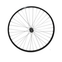 RUEDA DELANTERA 26 M110 CUBO ALU. BITEX NEGRO C/BLOQUEO V.BRAKE (1)