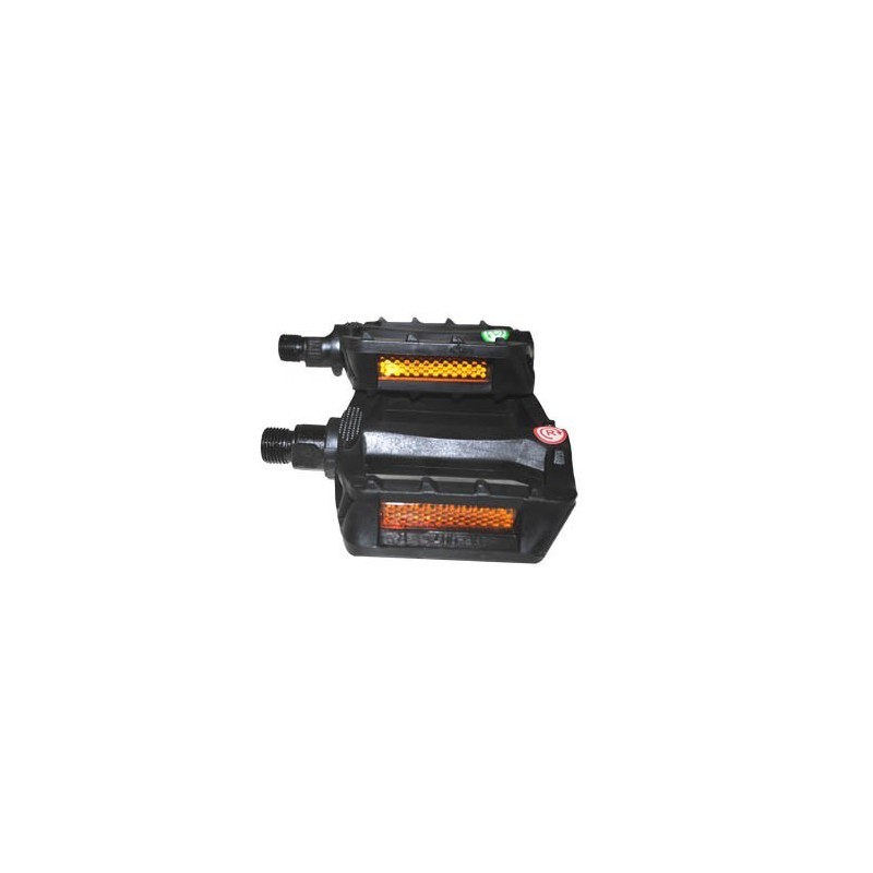 PAR PEDALES PLÁSTICO NEGRO HF-987 (1)