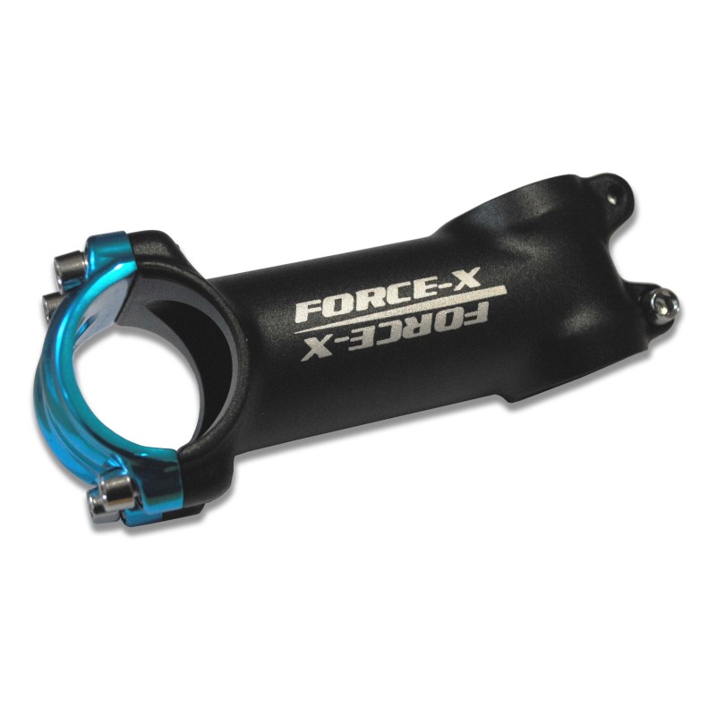 POTENCIA MANILLAR FORCE NEGRO 90 C/TAPA AZUL (1)