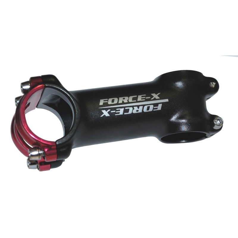 POTENCIA MANILLAR FORCE NEGRO C/TAPA ROJA (1)