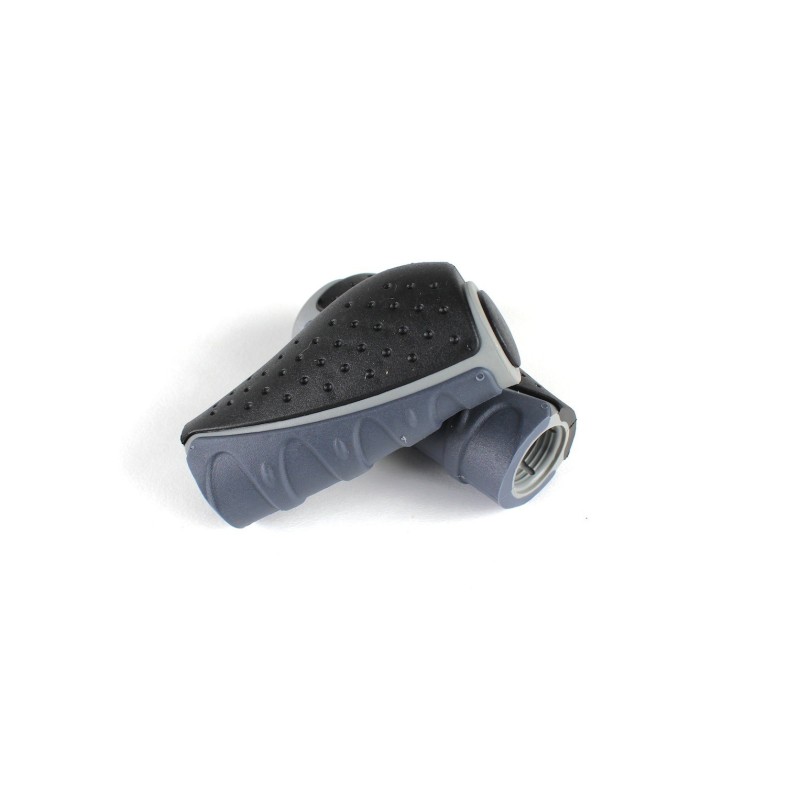 PAR DE PUÑOS VELO GEL CORTO VLG-709AD3 NEGRO/GRIS (1)