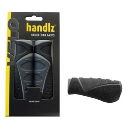 PAR DE PUÑOS VELO GEL CORTO VLG-709AD3 NEGRO/GRIS (3)