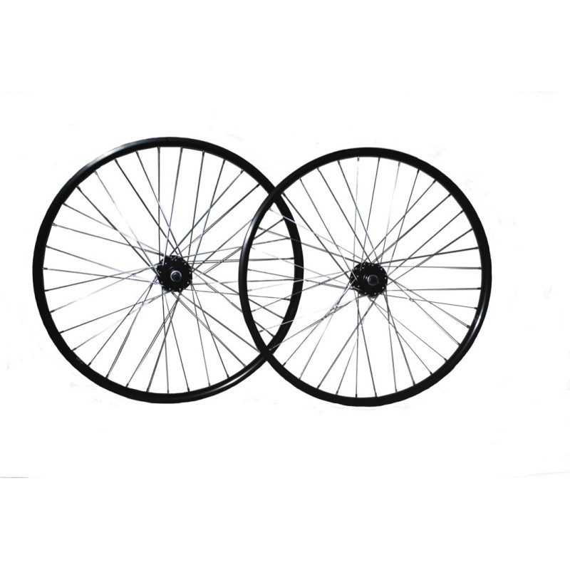 2 unidades RUEDA DEL 26" BUJE ALHONGA DISC 6 TORN (titan 1) (1)