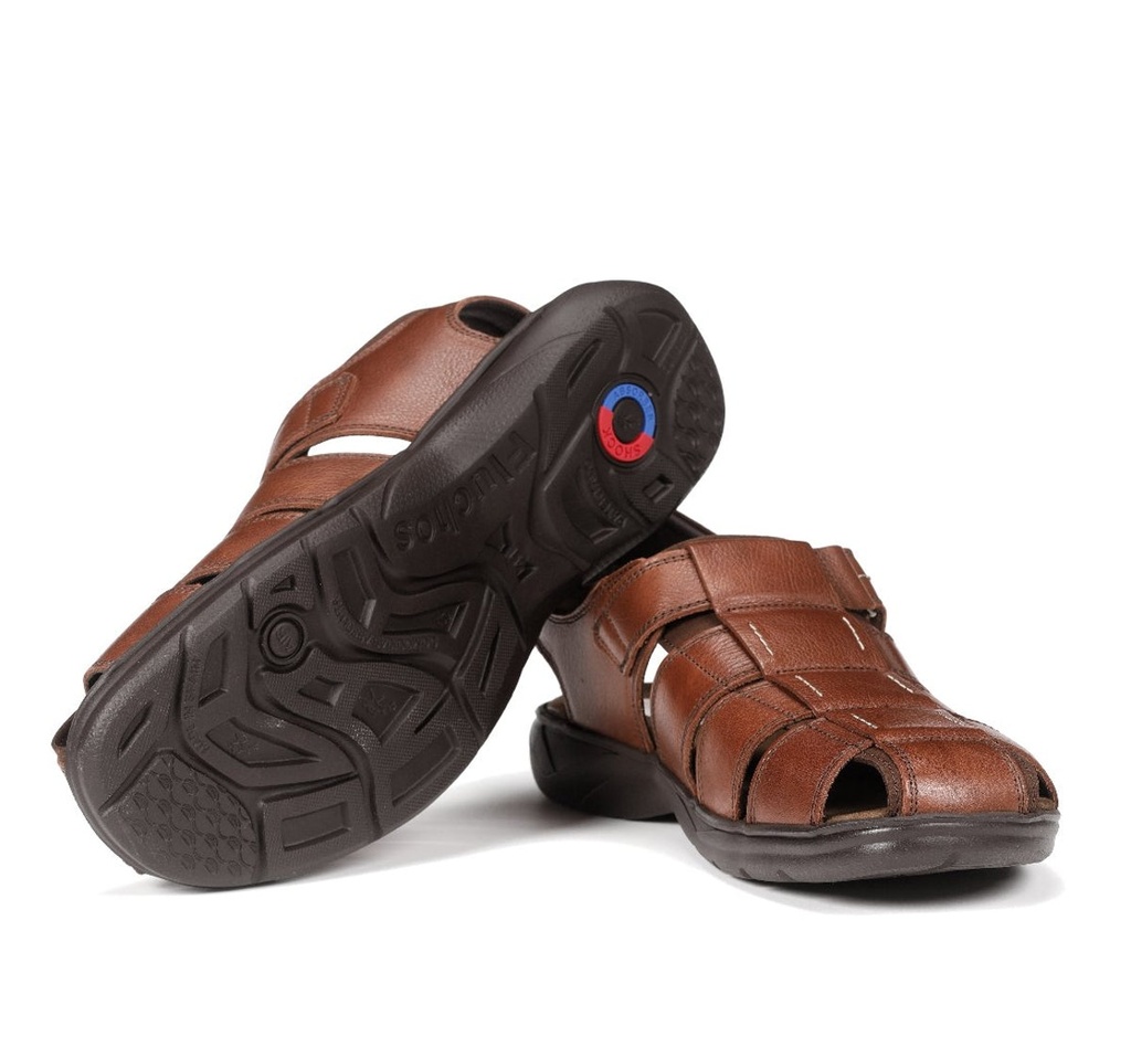 DOZER F0533 Sandalia MarrÃ³n (4)