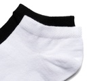 CA0007 Calcetines Tobilleros Blancos y Negros (1)