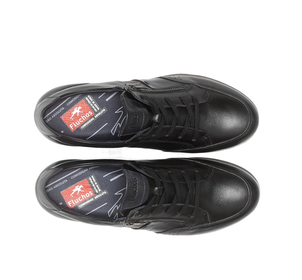 DANIEL F1280 Zapato Con Cordoness Negro (3)