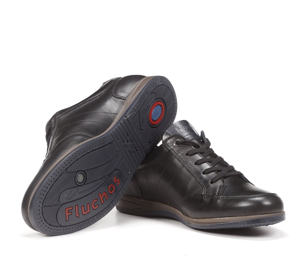 DANIEL F1280 Zapato Con Cordoness Negro (4)