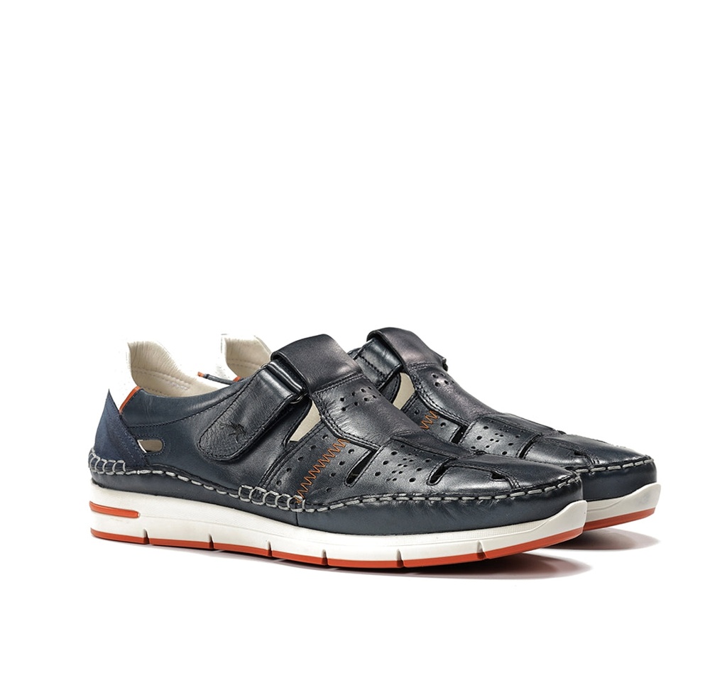 YANNIC F1444 Sandalia Azul (1)