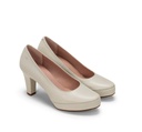 BLESA D5794 Zapato de TacÃ³n Blanco (3)