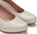 BLESA D5794 Zapato de TacÃ³n Blanco (5)