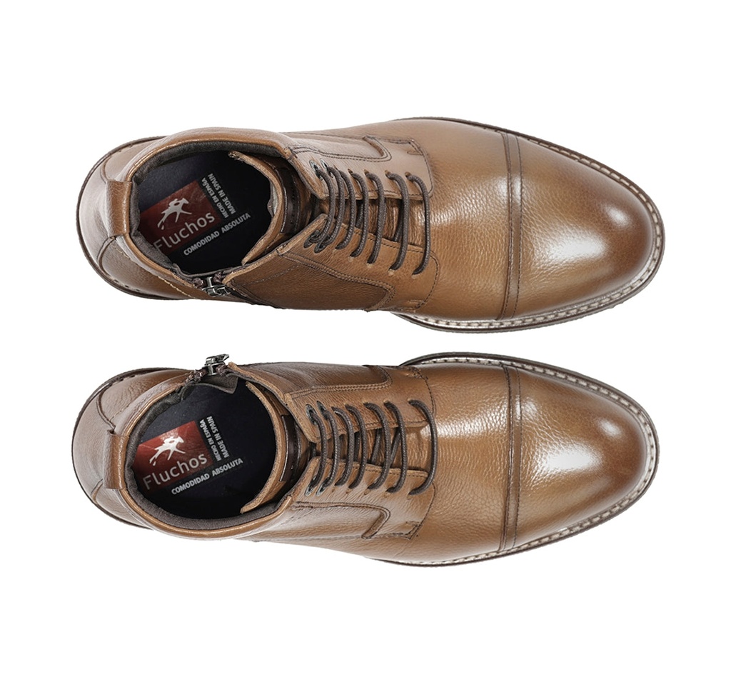 KASPER F1822 Bota MarrÃ³n (4)