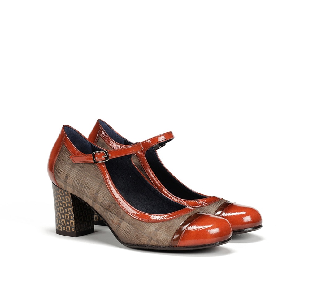 RODIN D8669 Zapato Taupe (1)
