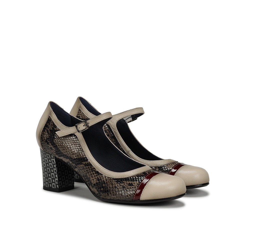 RODIN D8669 Zapato MarrÃ³n (1)