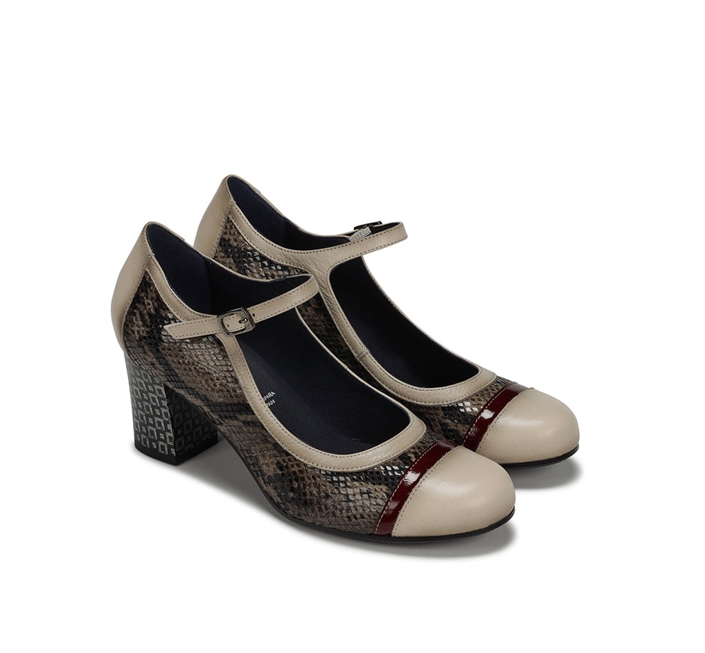 RODIN D8669 Zapato MarrÃ³n (3)