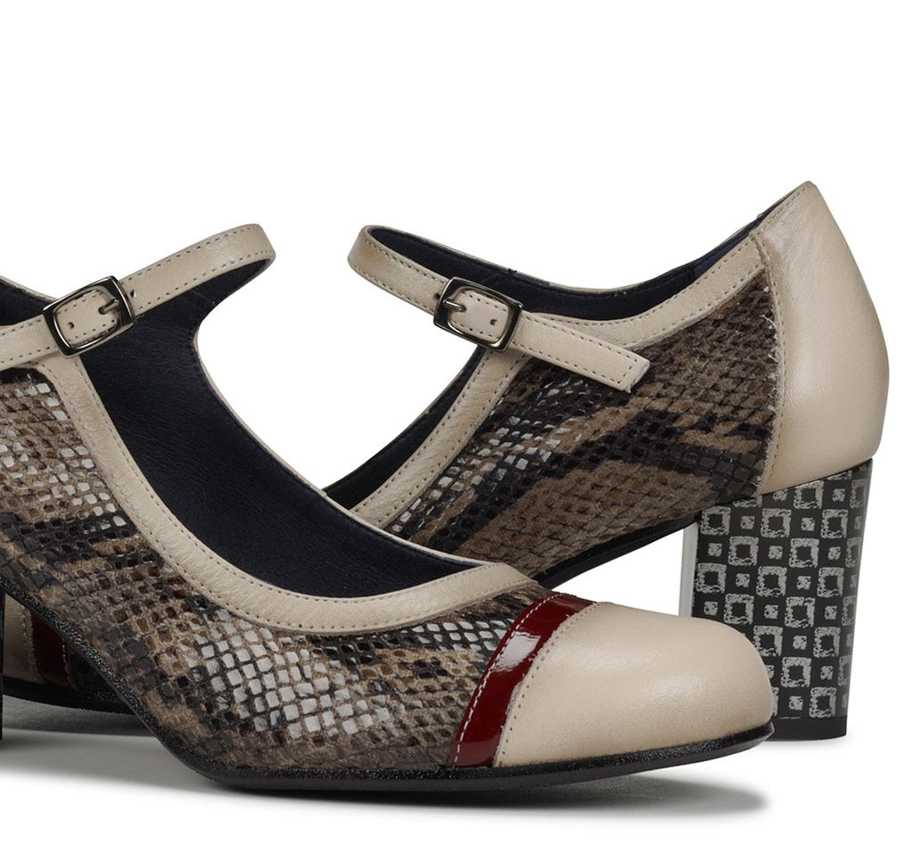 RODIN D8669 Zapato MarrÃ³n (5)