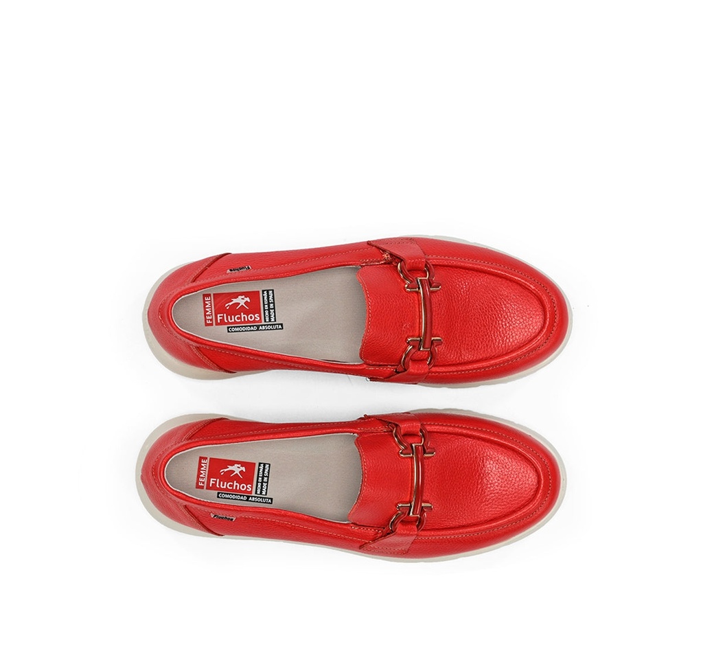 GLADIS F1936 MocasÃ­n Rojo (4)