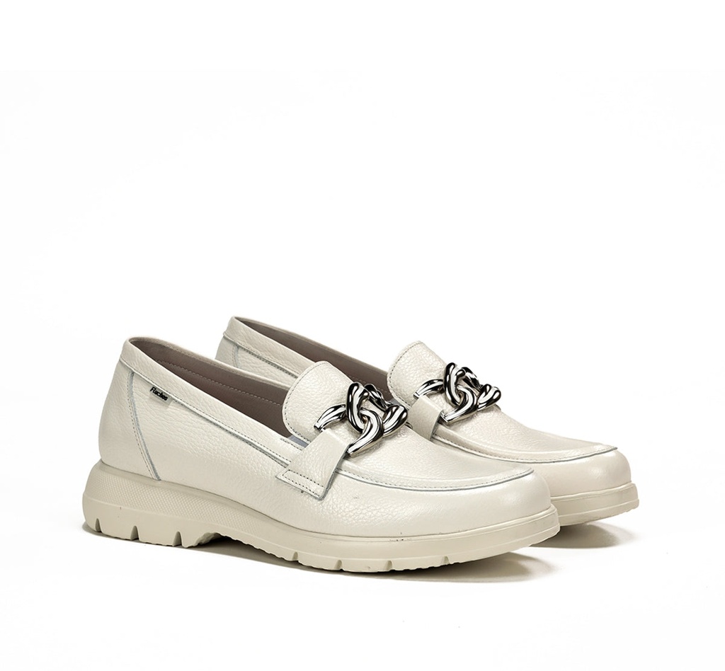 GLADIS F1937 MocasÃ­n Blanco (1)