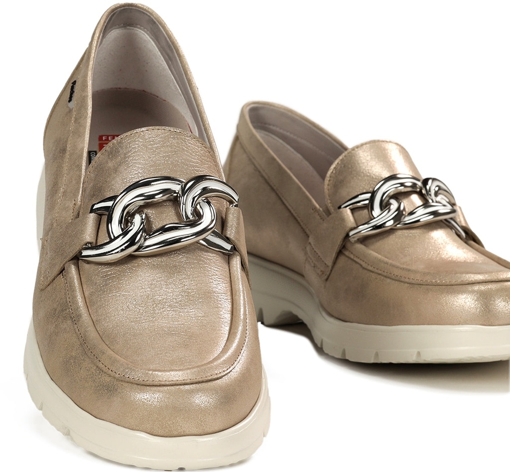 GLADIS F1937 MocasÃ­n Dorado (6)