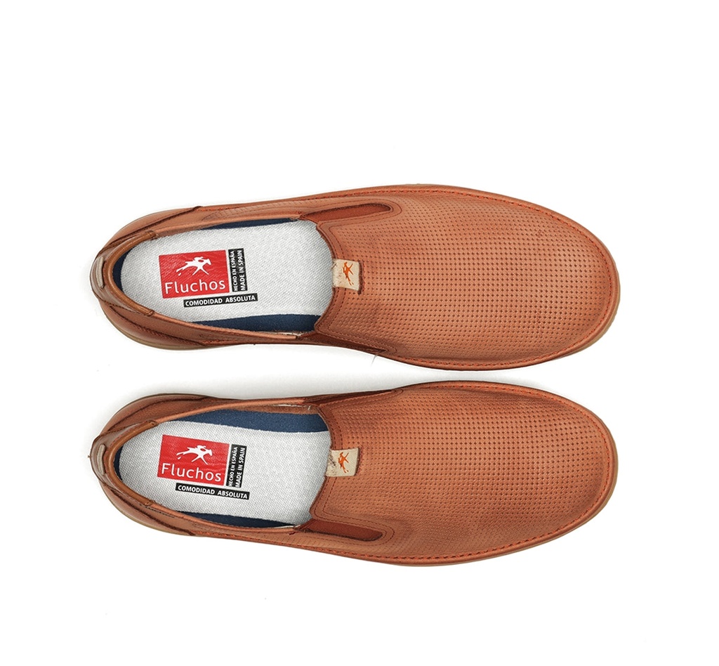 LEO F1946 Slip On Naranja (4)