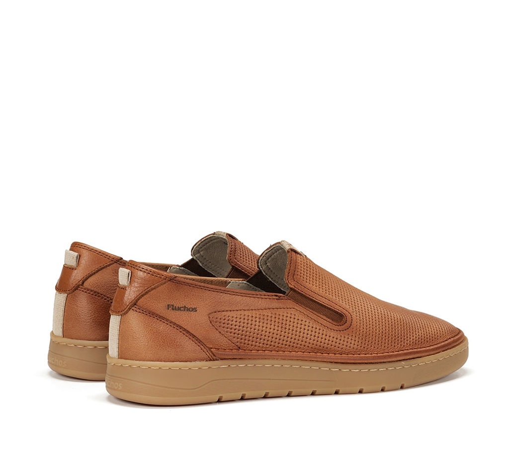 LEO F1946 Slip On MarrÃ³n (2)