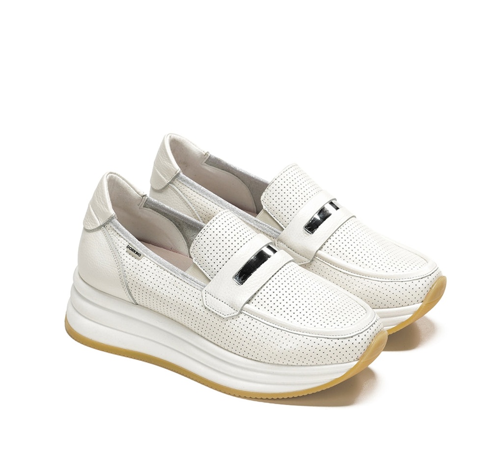 DRAZ D9243 MocasÃ­n Blanco (3)