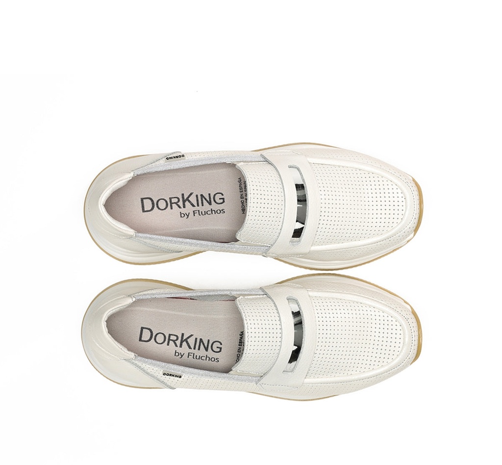 DRAZ D9243 MocasÃ­n Blanco (4)