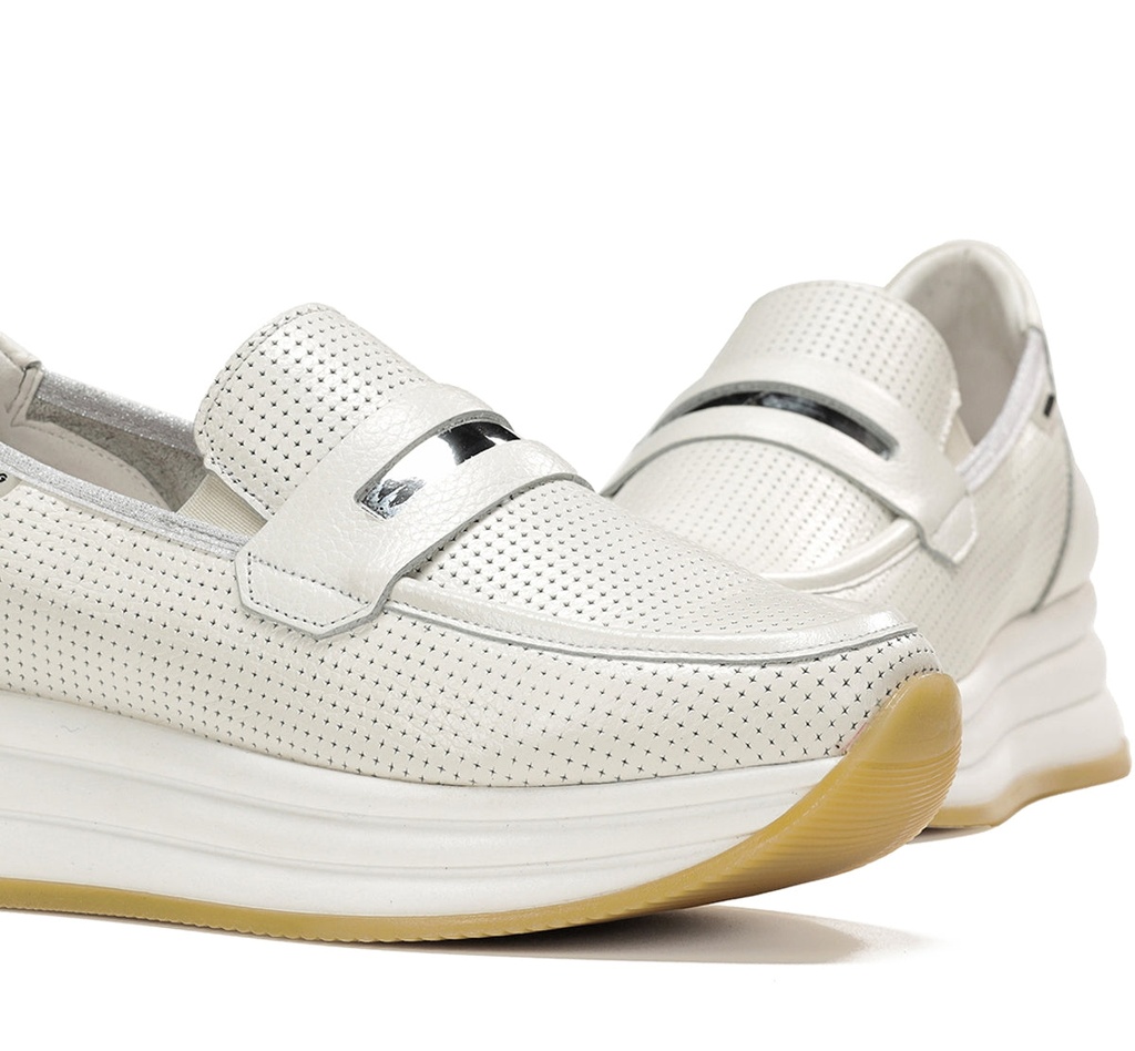 DRAZ D9243 MocasÃ­n Blanco (6)