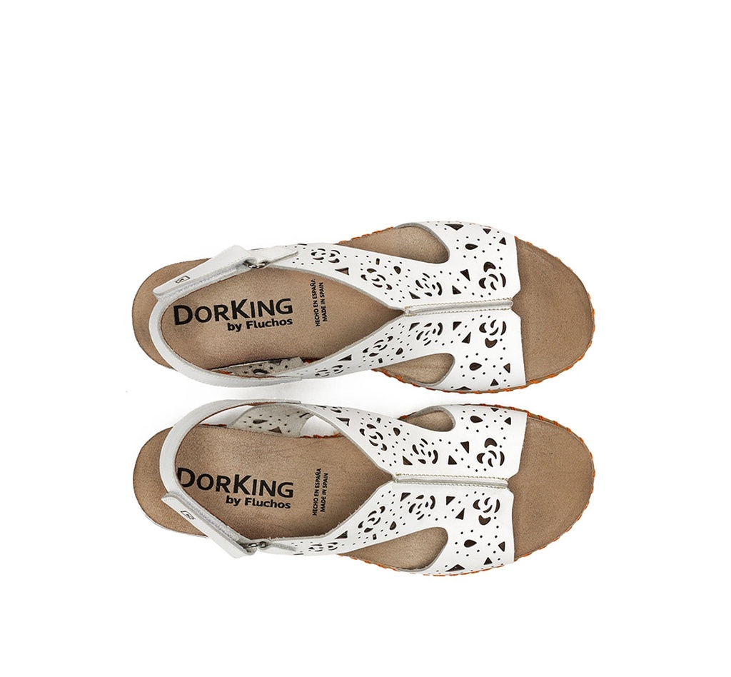 GOLD D9319 Sandalia Blanca (4)