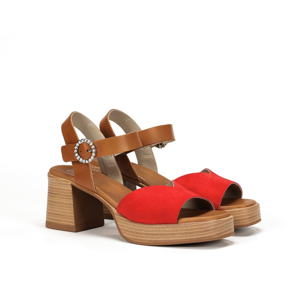DIAMOND D9283 Sandalia Roja (1)