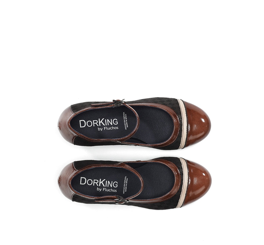 RODIN D8669 Zapato MarrÃ³n (4)