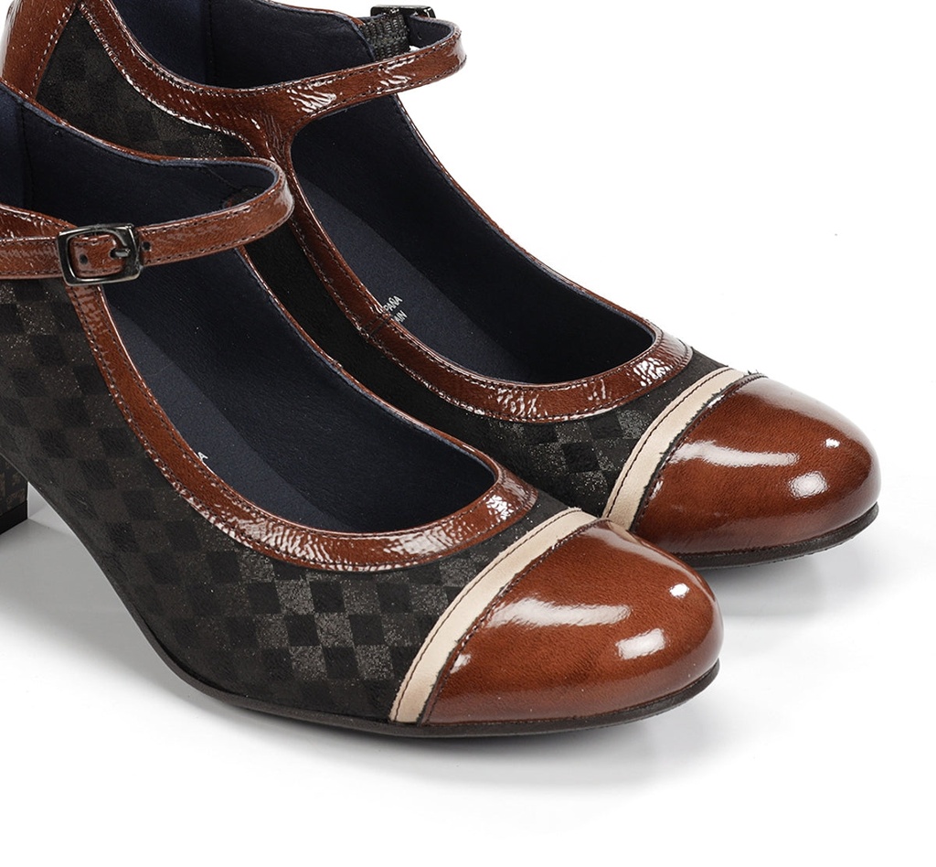 RODIN D8669 Zapato MarrÃ³n (5)