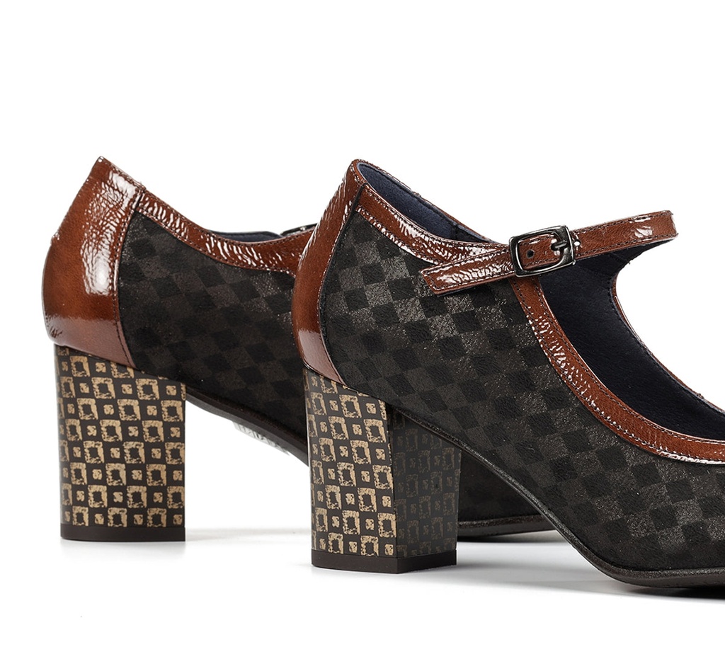 RODIN D8669 Zapato MarrÃ³n (6)