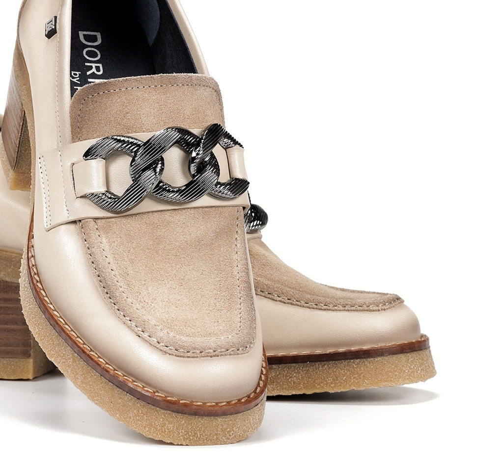OPRAH D9193 MocasÃ­n Taupe (6)