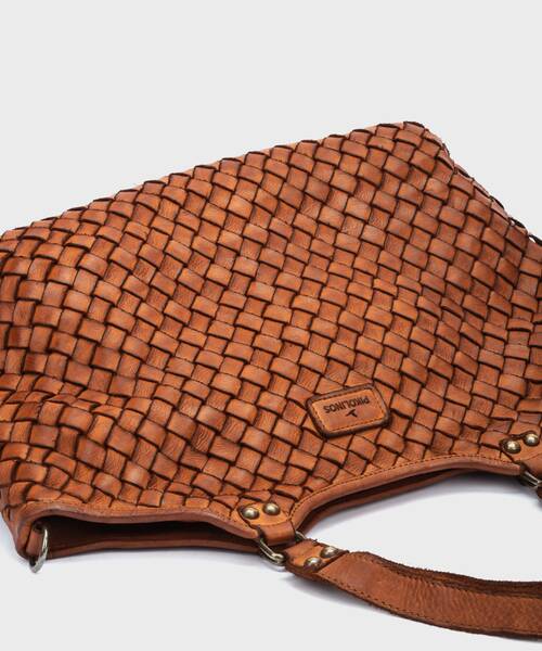 FAURA - Bolso shopper trenzado para mujer (2)