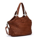 FAURA - Bolso shopper trenzado para mujer (5)