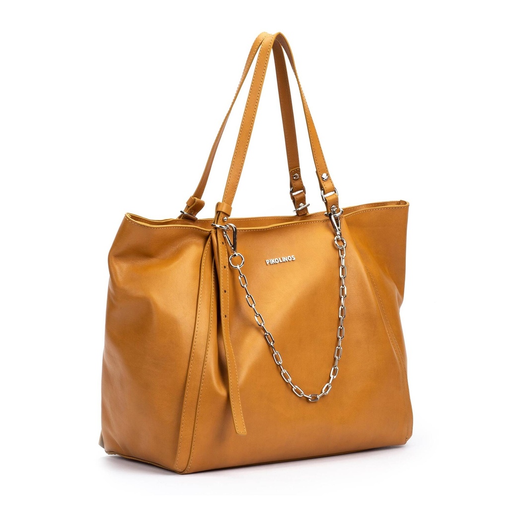 MOURO - Shopper con cierre de cremallera y asa doble para mujer (5)