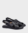 ALGAR - Sandalias planas con hebilla para mujer (1)
