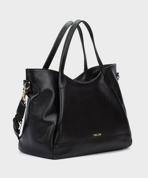 ARES - Bolso de piel con doble asa para mujer. (1)