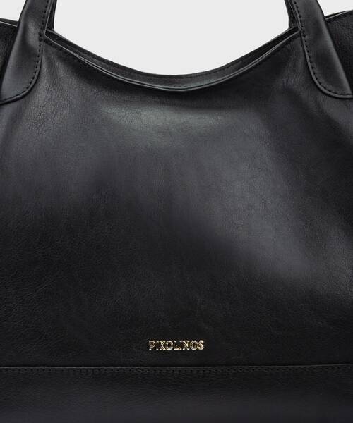 ARES - Bolso de piel con doble asa para mujer. (2)
