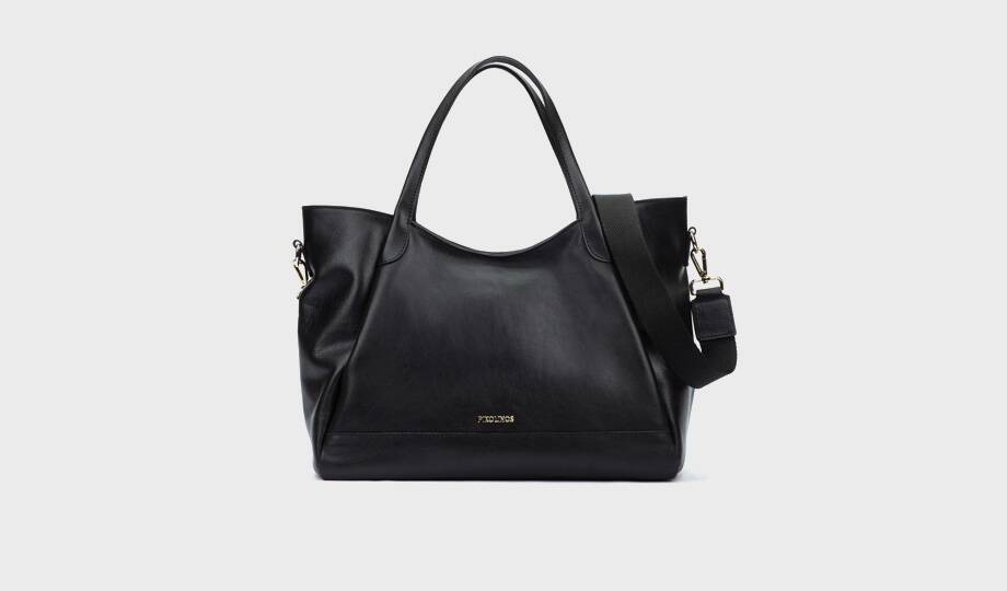 ARES - Bolso de piel con doble asa para mujer. (3)