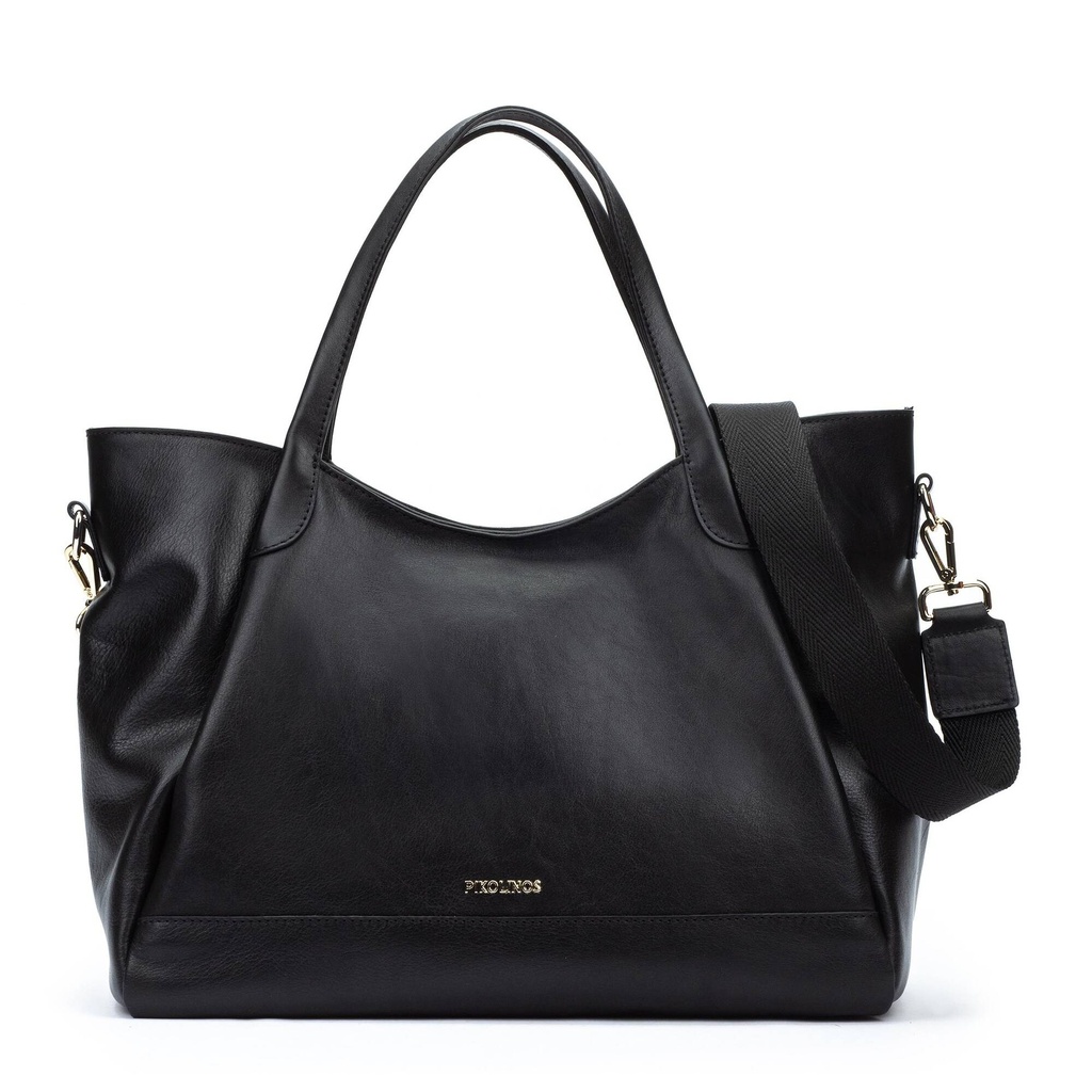 ARES - Bolso de piel con doble asa para mujer. (4)
