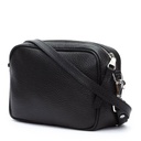 BEGET - Bandolera de piel con cremallera para mujer (6)