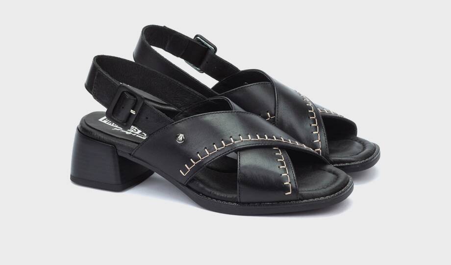 OLIVA - Sandalia con tacón para mujer (3)