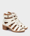 BLANES - Sandalias de tacón bloque con cremallera para mujer (1)
