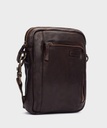 CAIMARI - Bolso de piel con cierre de cremallera para hombre. (1)