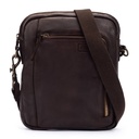 CAIMARI - Bolso de piel con cierre de cremallera para hombre. (4)
