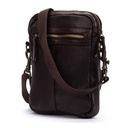 CAIMARI - Bolso de piel con cierre de cremallera para hombre. (6)